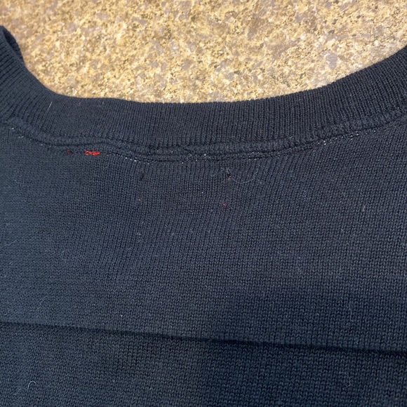 Izod Black Cotton Sweater Vest XLT XL Tall - Picture 9 of 16